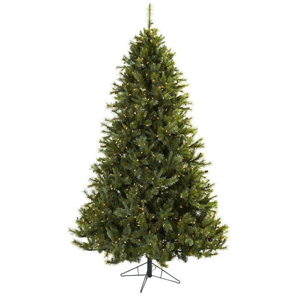 7.5' Majestic Multi-Pine Christmas Tree w/Clear Lights