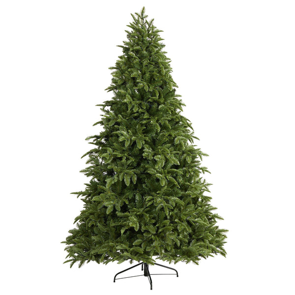 7.5’ Wyoming Fir Artificial Christmas Tree with 500 Clear LED Lights and 1580 Bendable Branches