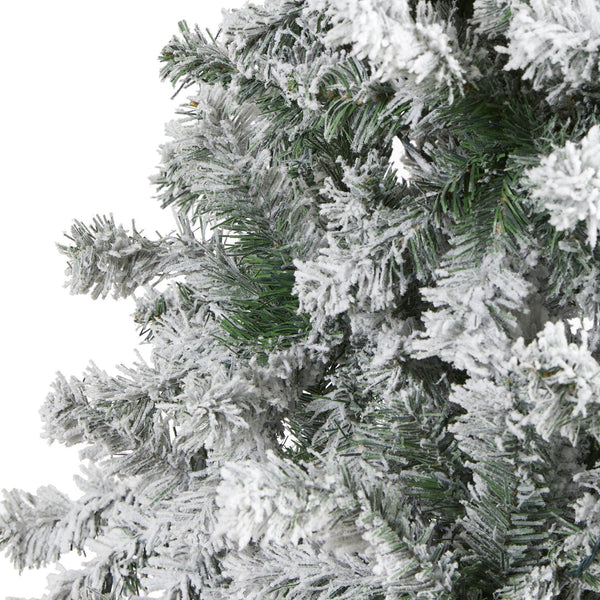 Frosted Artificial Christmas Tree