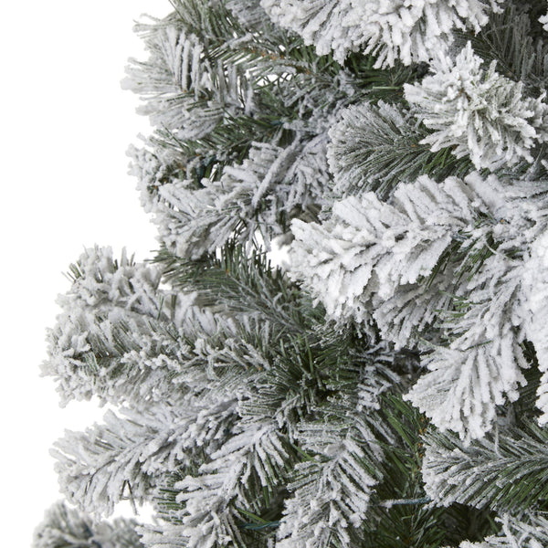 Frosted Artificial Christmas Tree