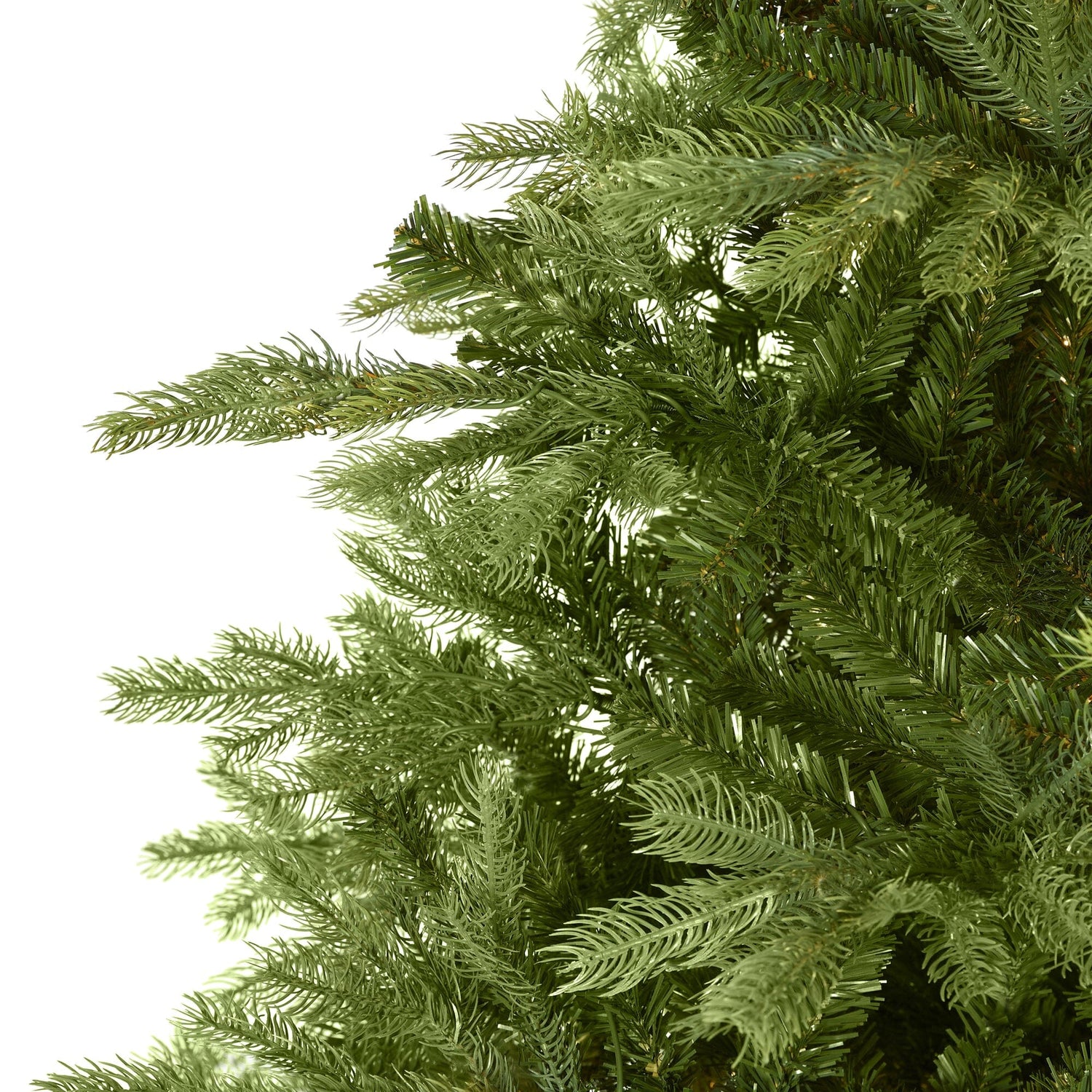 8’ North Carolina Spruce Artificial Christmas Tree with 1303 Bendable Branches