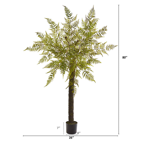 80” Fern Artificial Tree