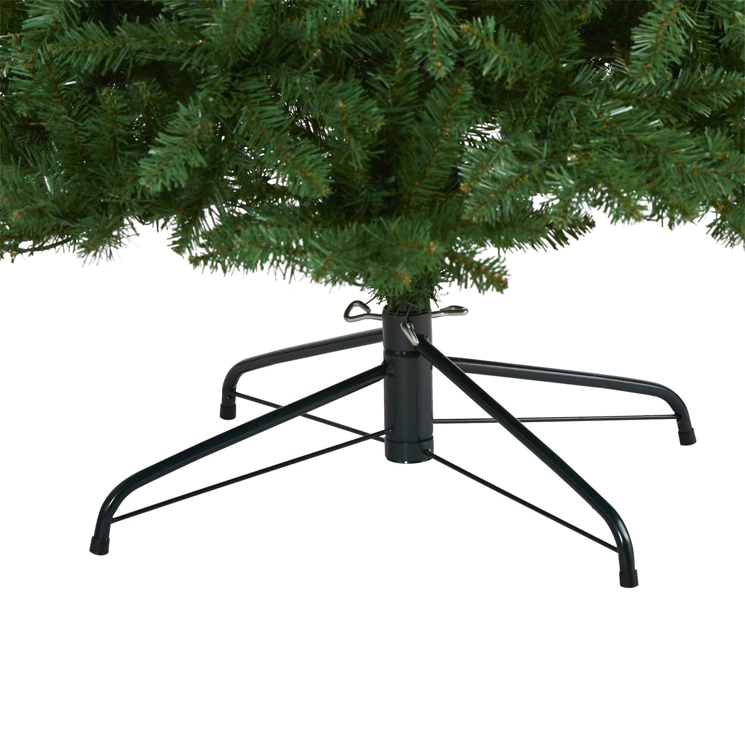 9’ Slim Green Mountain Pine Artificial Christmas Tree with 1860 Bendable Branches