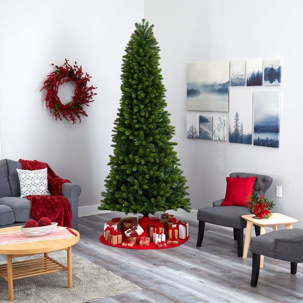 9' Slim Virginia Spruce Artificial Christmas Tree