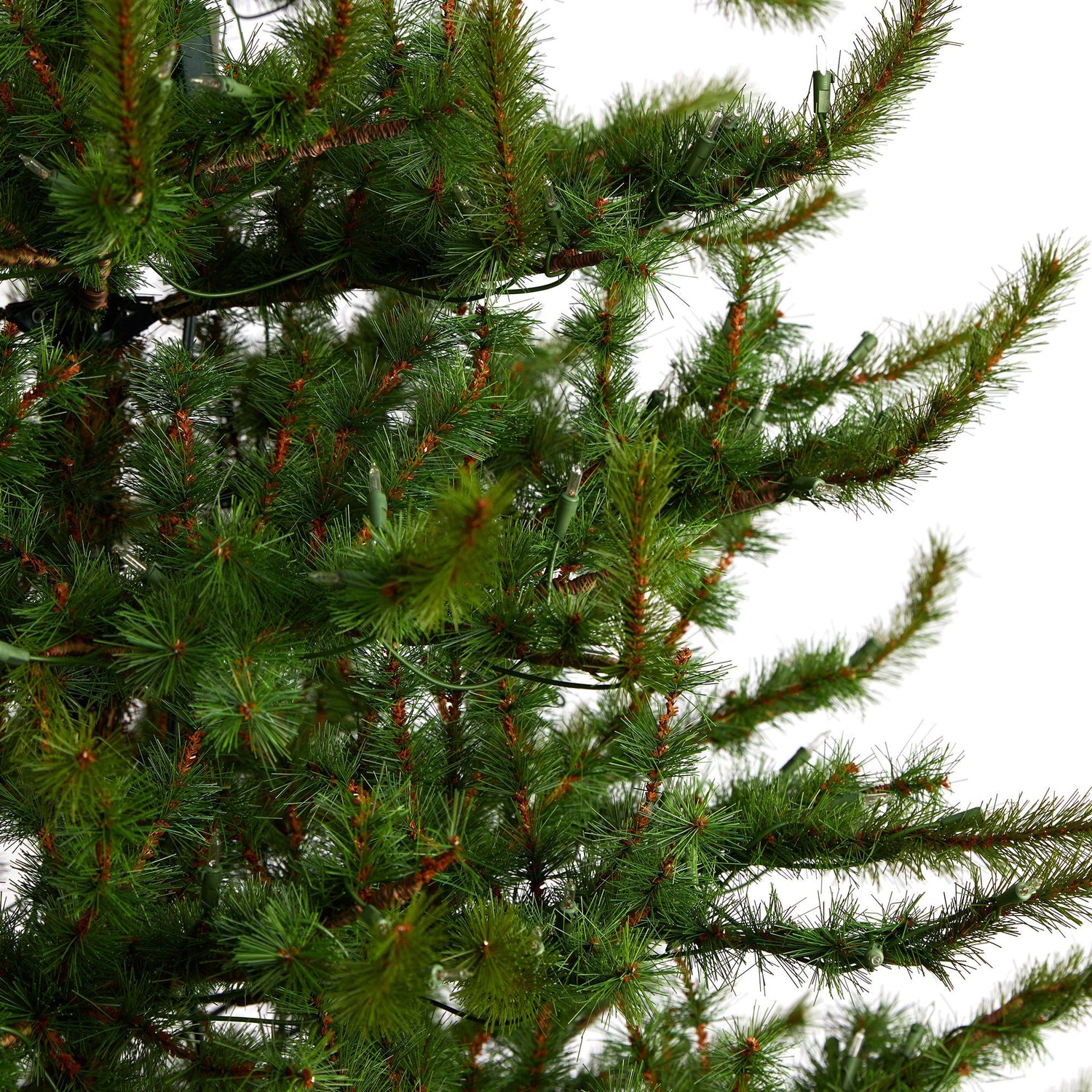 9’ Vancouver Mountain Pine Artificial Christmas Tree with 750 Clear Lights and 2583 Bendable Branches