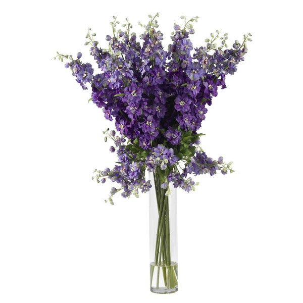 Delphinium Silk Flower Arrangement