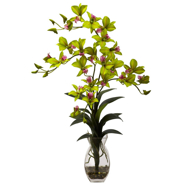 Dendrobium Orchid w/Vase Arrangement