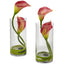 Double Calla Lily w/Cylinder (Set of 2)