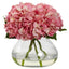 Large Blooming Hydrangea w/Vase