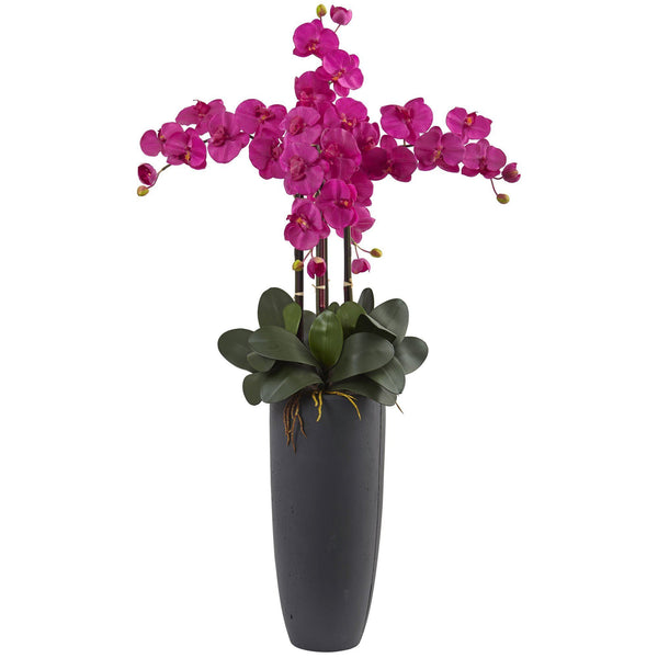 Phalaenopsis Orchid Arrangement with Bullet Planter